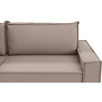 Угловой диван Mio Tesoro Дюссельдорф 293 1.5ек-1.5пф (1176 Savanna Plus Mocca)