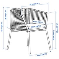 Кресло Ikea Segeron s99494842