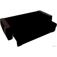 Диван Лига диванов Брион 101763 (черный/бежевый)