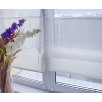 Римская штора Delfa Макси Natali СШД-02М-214/001 (160x160, белый)