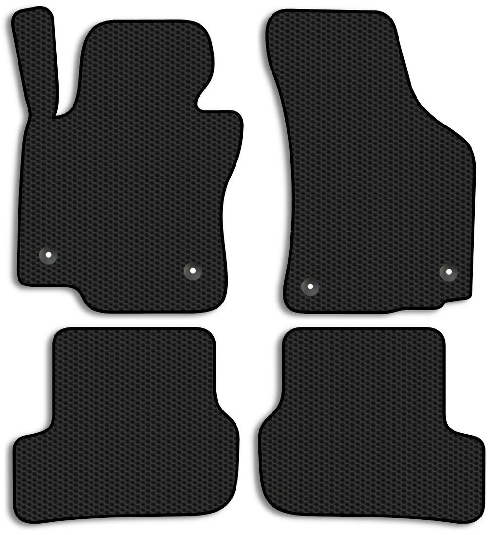 Комплект ковриков для авто Alicosta SEAT Leon (универсал, хэтчбек 5 дв / 5F) 2012 - 2015