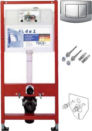 

Инсталляция для унитаза Tece Base kit (4 в 1) [9.400.005]