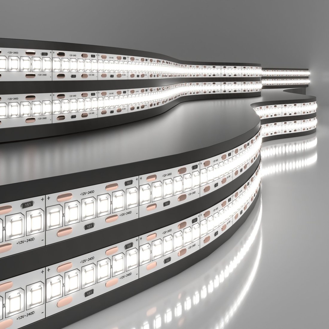 

Светодиодная лента Elektrostandard 12V 24W 240Led 2835 IP20 дневной белый a050175