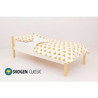 Кровать Бельмарко Skogen classic 583 (бежевый/белый)