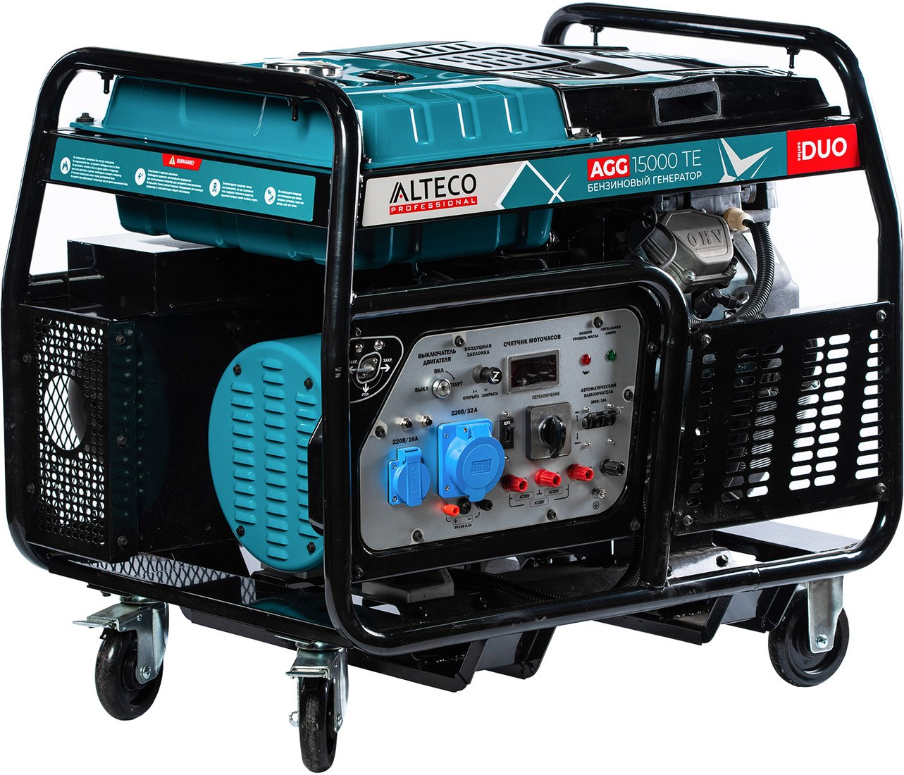 

Бензиновый генератор Alteco AGG 15000 TE DUO