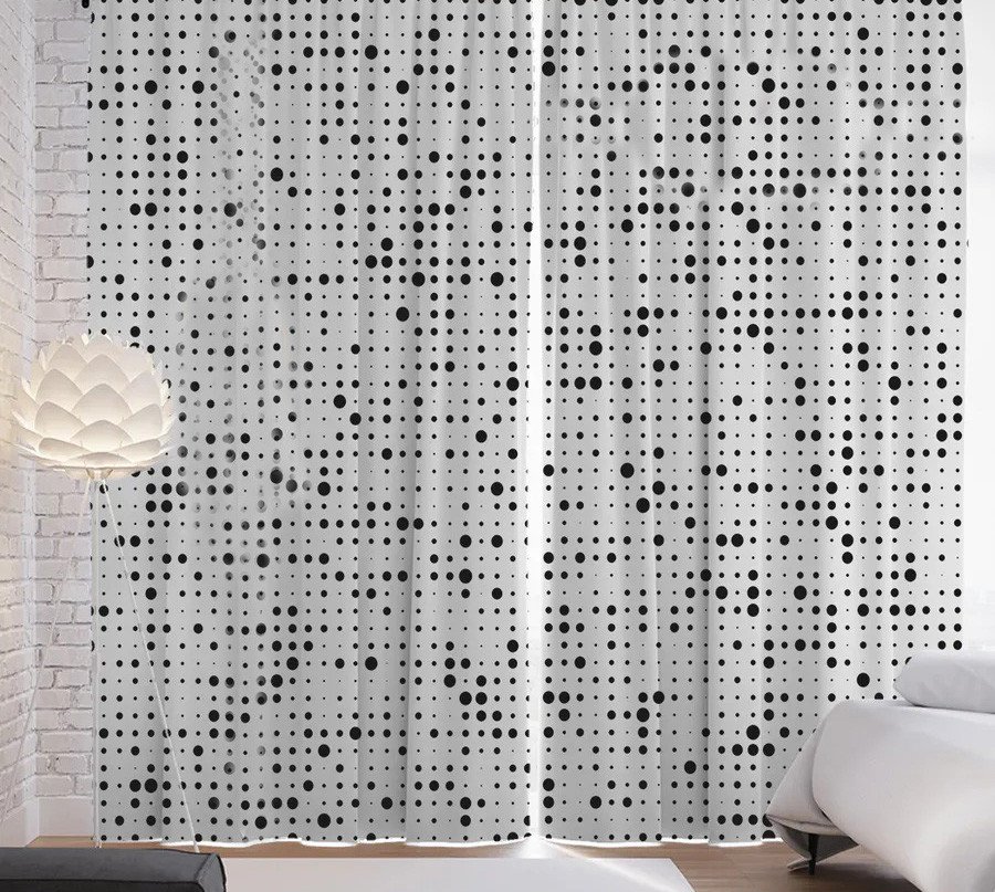 

Комплект штор JoyArty Точечный шифр p_75587 (145x265)