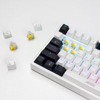 Клавиатура JEGG ZA87 Pro White Black Orange (TNT Yellow) в Лиде