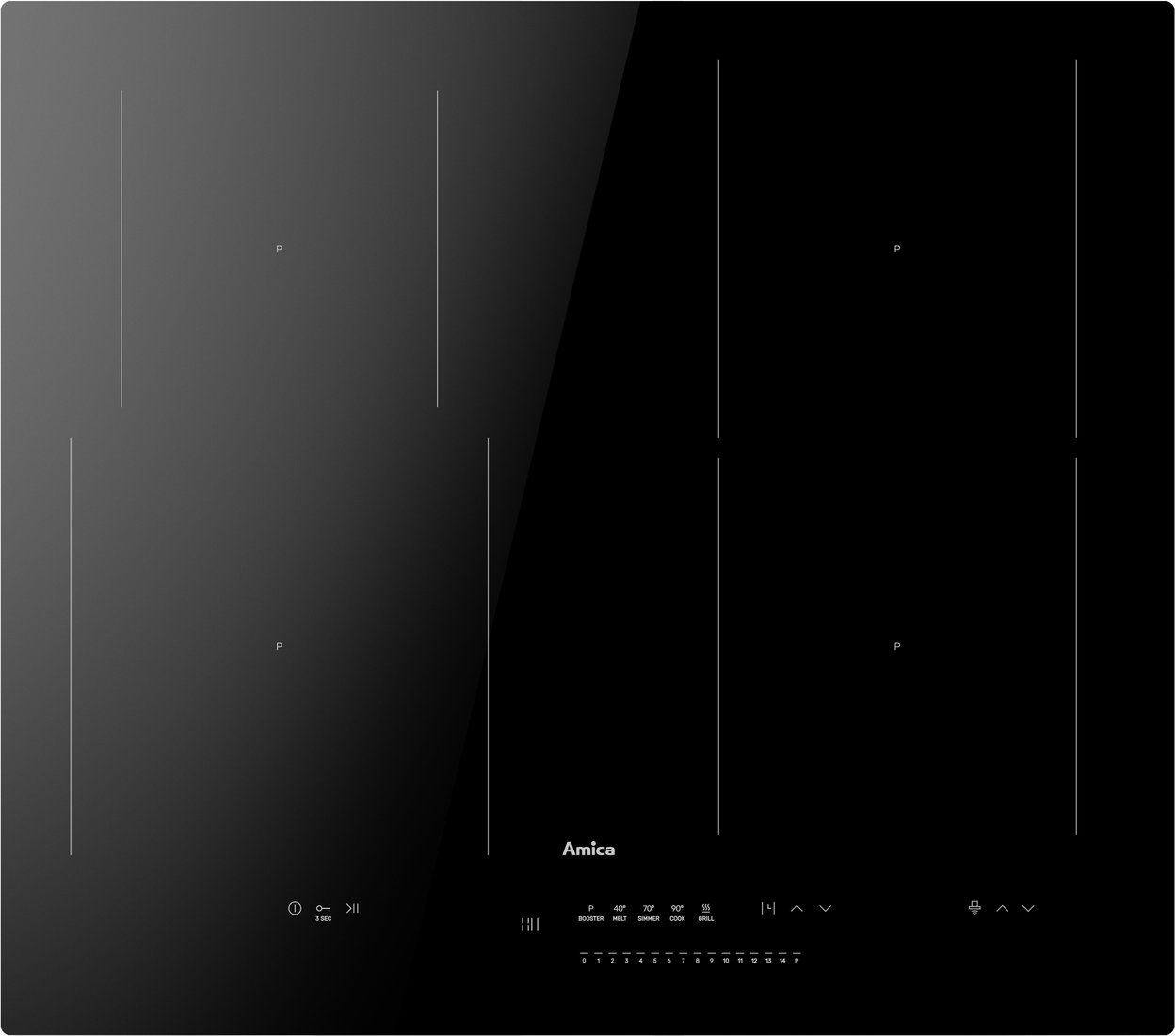 

Варочная панель Amica PIT6541PHTSUN HC 3.0