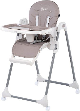 Высокий стульчик Nuovita Nativo (grigio scuro/темно-серый)