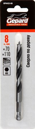 Сверло Gepard GP0422-08