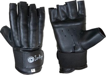 Снарядные перчатки Indigo PS-859 (M, черный)