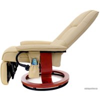 Массажное кресло Calviano 2160 (экокожа, бежевый)