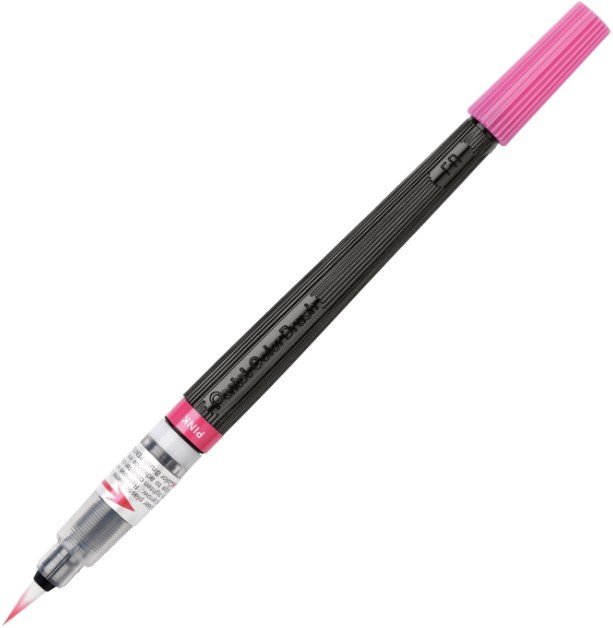 

Маркер художественный Pentel Color Brush XGFL-109X (розовый)