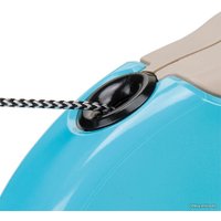 Поводок-рулетка Ferplast Amigo M 75720018 (бежевый/голубой)