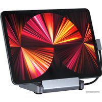 Док-станция Satechi Aluminum Stand & Hub for iPad Pro ST-TCSHIPM
