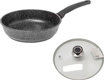 Сковорода Victoria Гранит АЛА 260 G0026 (с крышкой)