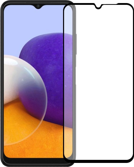 

Защитное стекло KST Full glue для Samsung Galaxy A22 (черное)