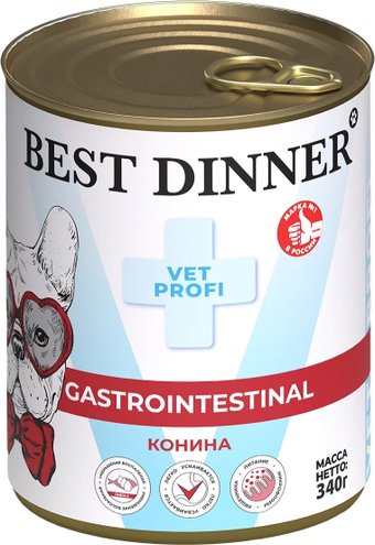 Best Dinner Gastro Intestinal Exclusive Конина (340г)