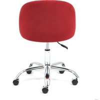 Офисное кресло TetChair Melody (флок, бордовый)