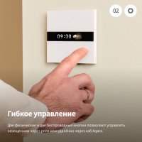 Выключатель Aqara Display Switch V1 EU WS-K02D
