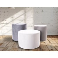 Пуфик Signal Doti C (Velvet Bluvel 14 темно-серый)