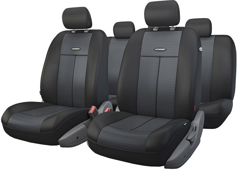 

Комплект чехлов для сидений Autoprofi TT-902M (черный)