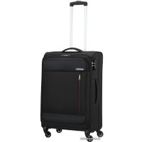 Чемодан-спиннер American Tourister Heat Wave Jet Black 68 см