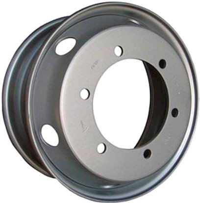

Штампованные диски Asterro M22DS36-1923А 19.5x6.75" 8x275мм DIA 133мм ET 221мм Silver