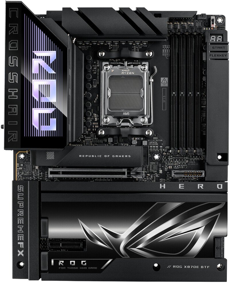 

Материнская плата ASUS ROG Crosshair X870E Hero BTF