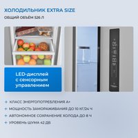 Холодильник side by side ZUGEL ZRTD459X