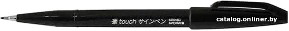 Маркер художественный Pentel Brush Sign Pen SES15C-A (черный)