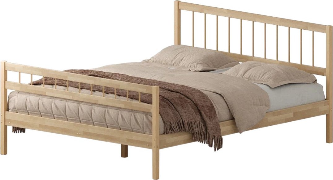 

Кровать Домаклево Лето 180x190+В4+Н4 (натуральный)