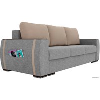 Диван Лига диванов Брион 101774 (серый/бежевый)