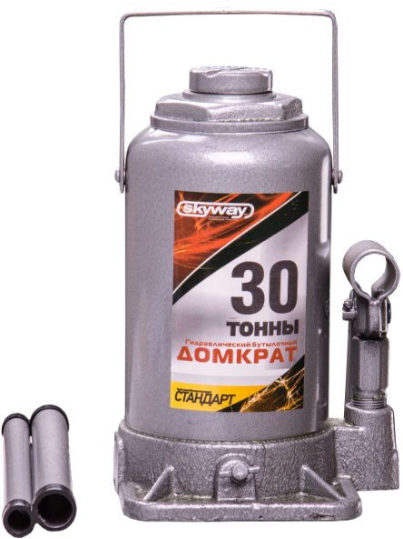 

Бутылочный домкрат Skyway S01804031 30т