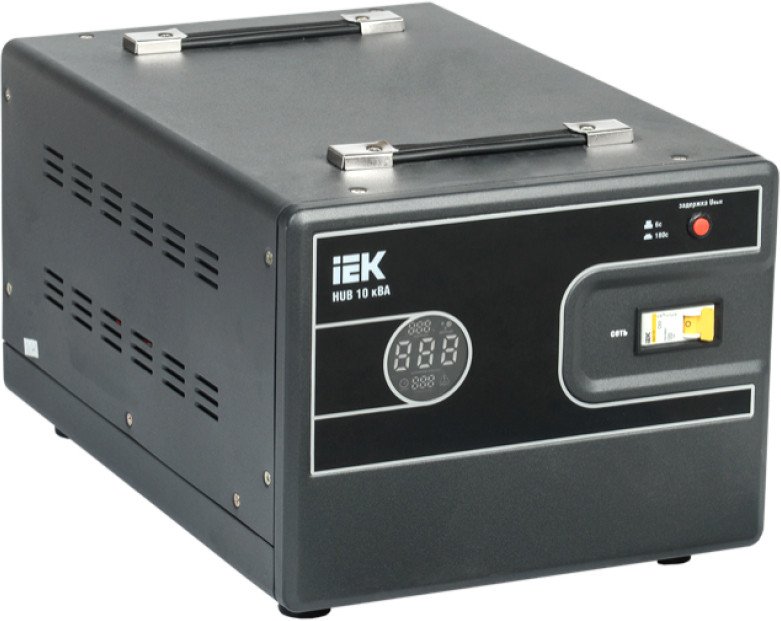 

Стабилизатор напряжения IEK HUB 10 кВА IVS21-1-010-13