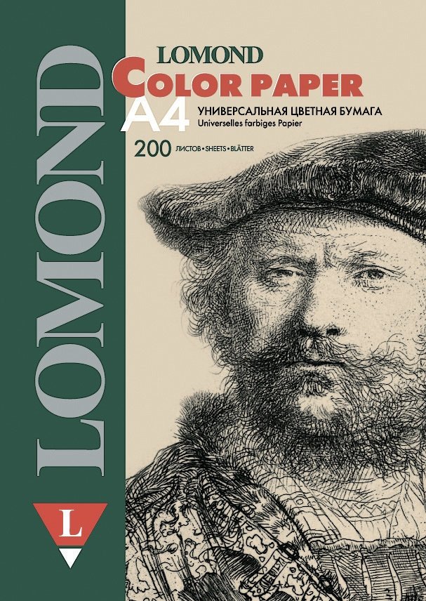 

Офисная бумага Lomond цветная желтая А4 80 г/м2 200 л 1004215