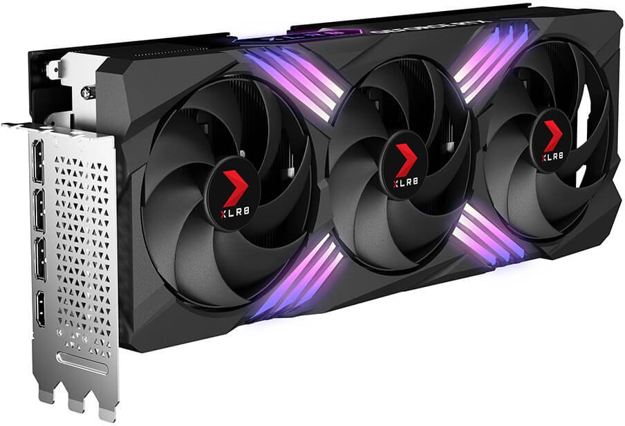 

Видеокарта PNY GeForce RTX 4070 Ti 12GB XLR8 Gaming Verto Triple Fan VCG4070T12TFXXPB1