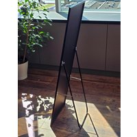 Зеркало eMZe Прямоугольное 37х115 DK.37.115.CHE (черный)