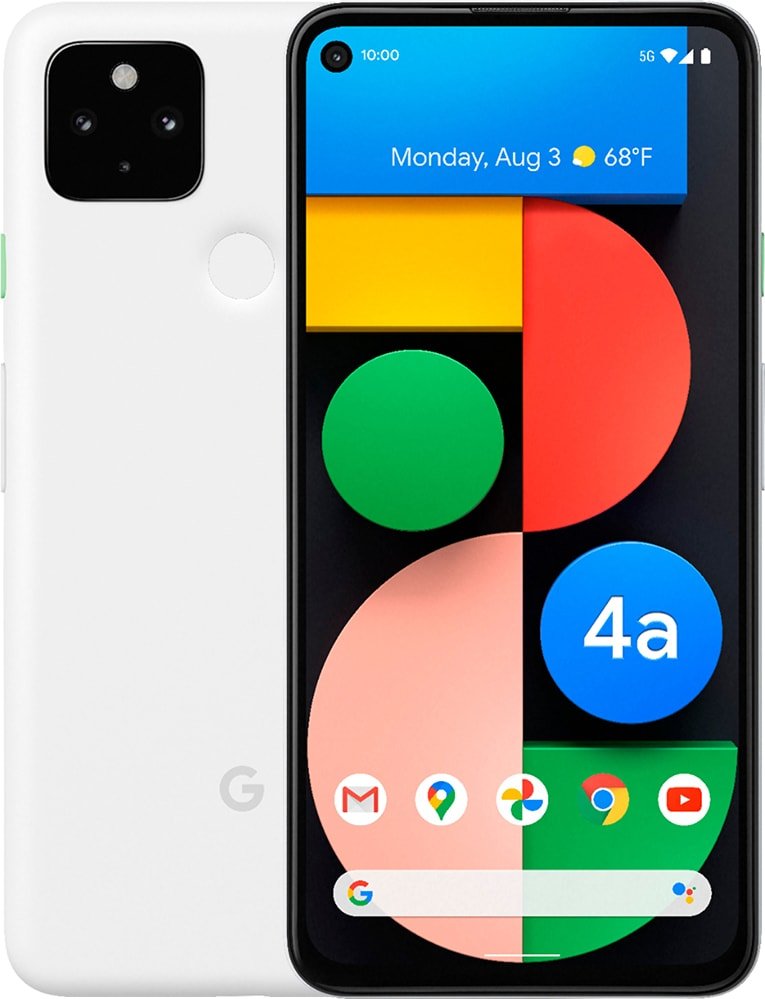 

Телефон Google Pixel 4a 5G (белый)