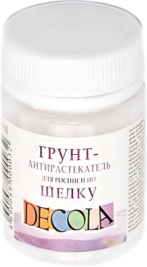 

Грунт художественный Decola Антирастекатель для росписи по шелку 5828942 (50 мл)
