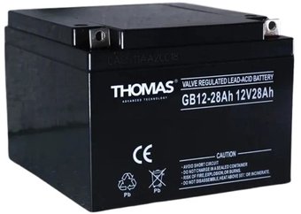 Аккумулятор для ИБП Thomas GB 12-28 (12В/28 А·ч)