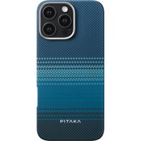 Чехол для телефона Pitaka Tactile Woven для iPhone 16 Pro Max (синий)