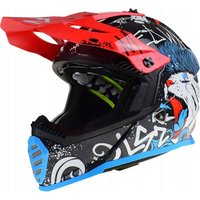 Мотошлем LS2 MX437 Fast 2 Mini Starmaw (S, черный)