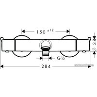 Смеситель Hansgrohe Ecostat 13245000