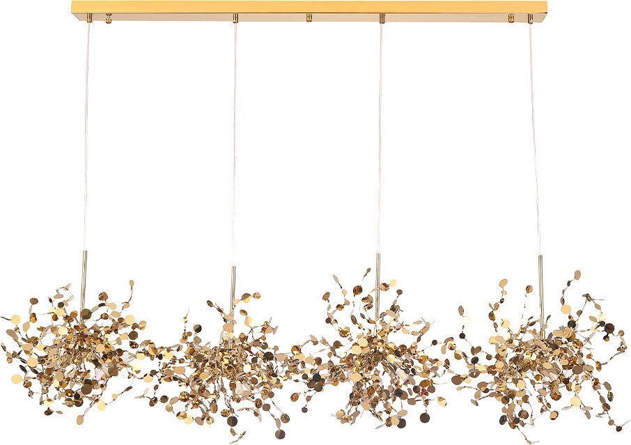 

Подвесная люстра Crystal Lux GARDEN SP3х4 L1600 GOLD