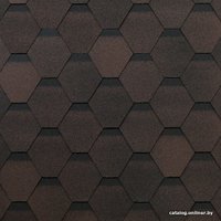 Битумная черепица Shinglas Оптима (коричневый) в Пинске