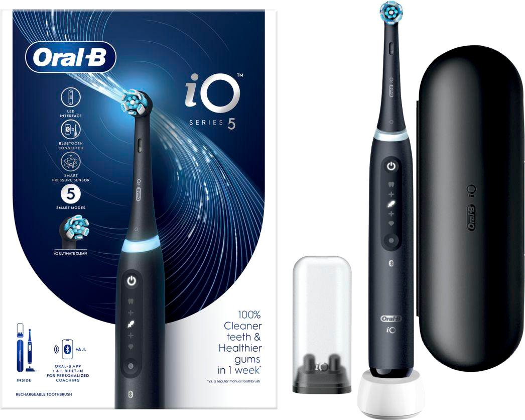 

Электрическая зубная щетка Oral-B iO 5 IOG5.1A6.1DK (черный)