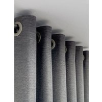 Комплект штор Модный текстиль 01L 112MT391019 (260x180, 2шт, темно-серый)