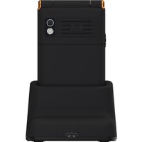 Кнопочный телефон Maxvi E11ds (черный/золотистый)