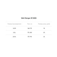 Велосипед Welt Ranger 1.0 29 M 2025 (оранжевый)